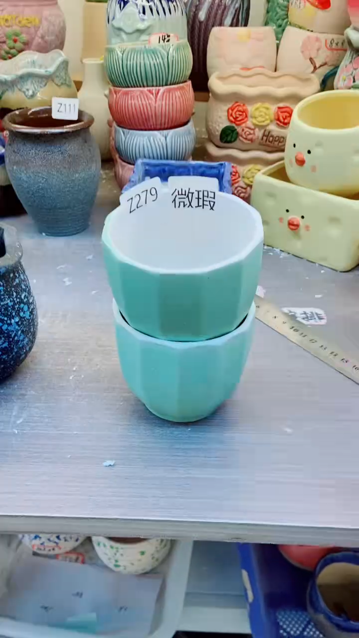 @@陶瓷多肉Z279微瑕