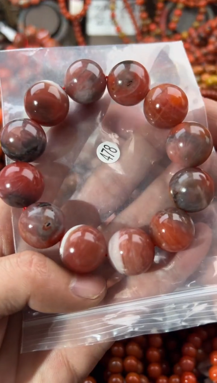 未镶嵌手串南红玛瑙18