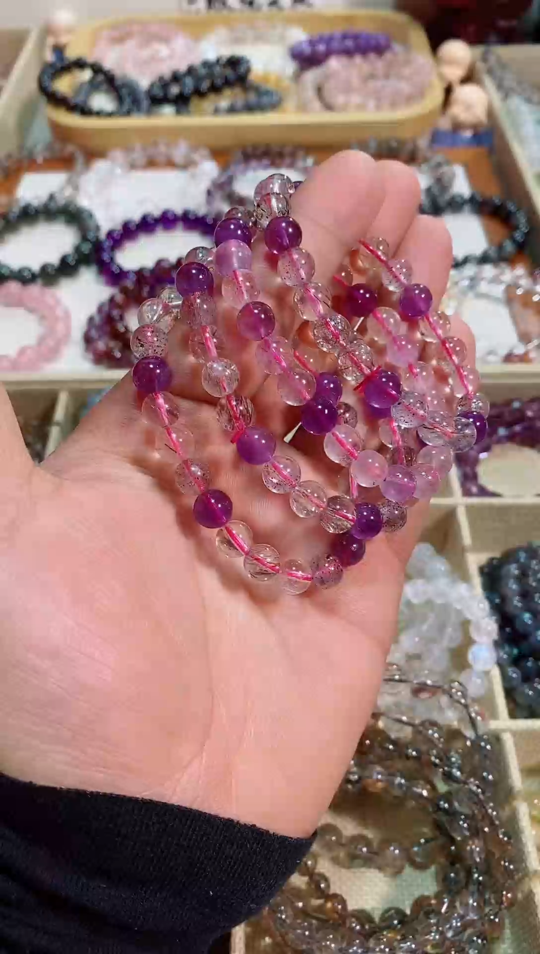 【闪购商品】水晶手链未镶嵌仙女超七8M+ (多样性发其一）