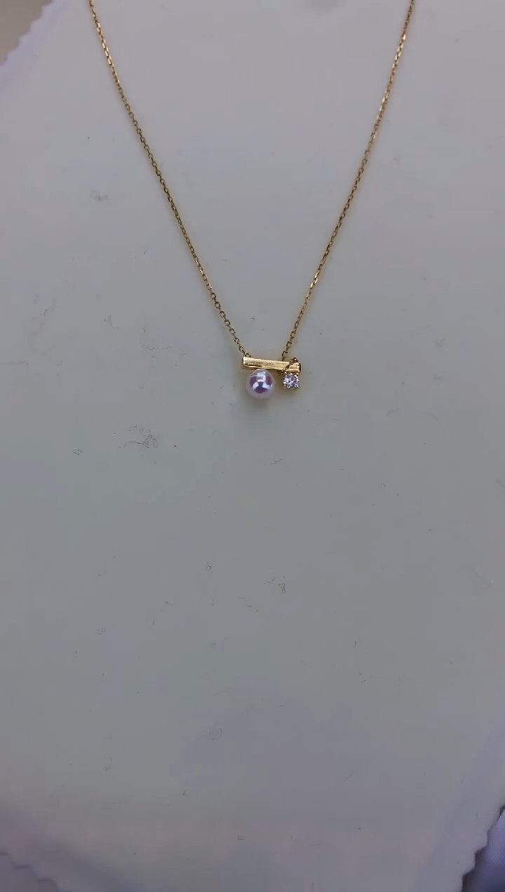 银S925镶嵌DA海水珍珠 GD041 套链 7