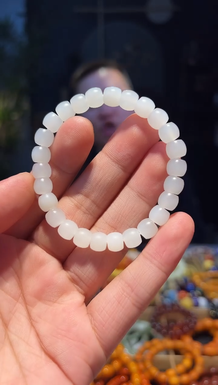 【闪购商品】和田玉手串未镶嵌8+
