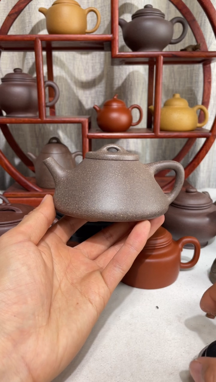 【闪购商品】紫砂茶壶台西青段子冶石瓢