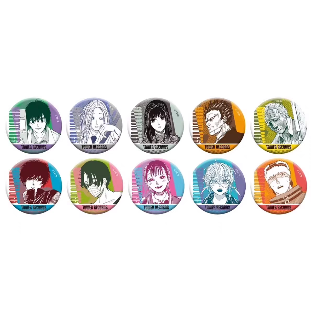 【坂本日常】塔店塔圆二弹徽章吧唧代拆