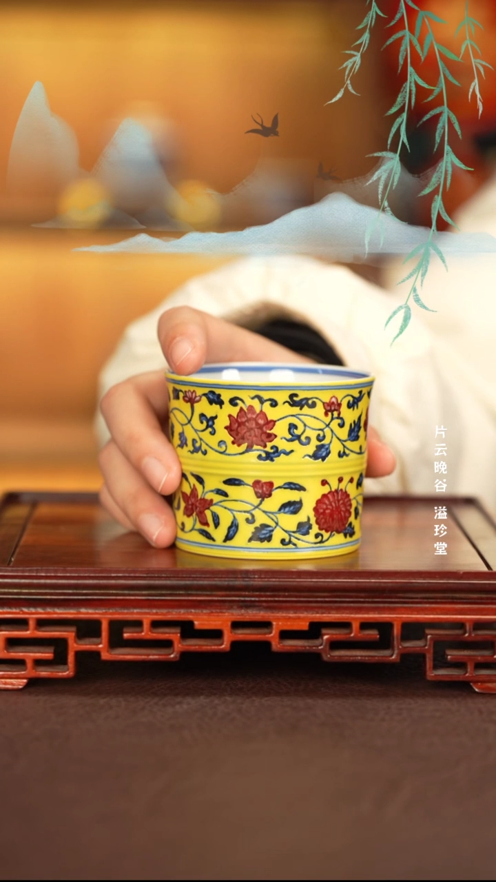 【闪购商品】杯子永明尚玩窑口景德镇纯手工陶瓷瓷