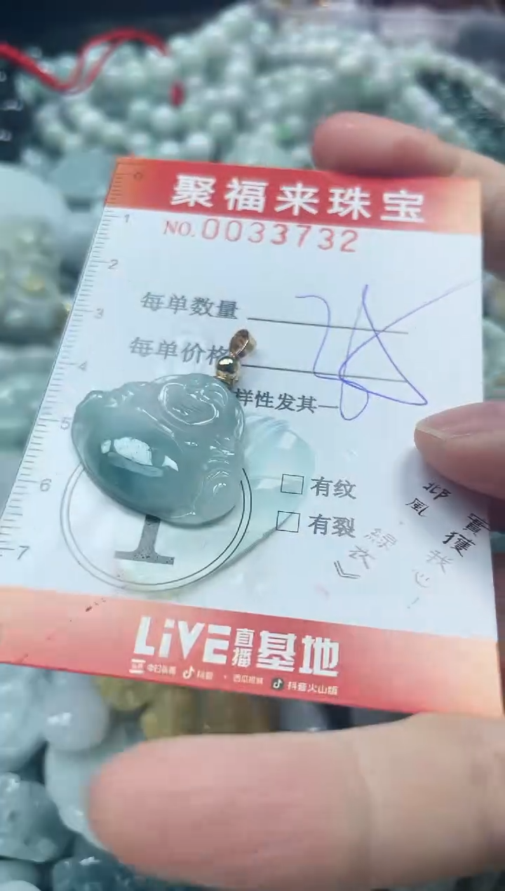 【闪购商品】翡翠颈饰未镶嵌闪购0033732