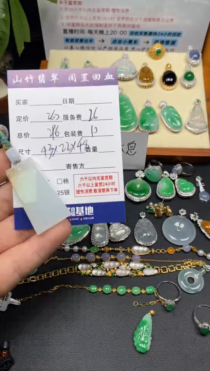 颈饰未镶嵌翡翠3001931