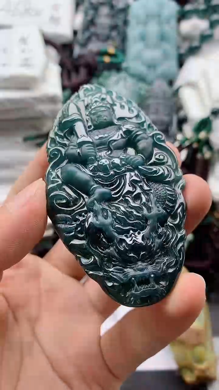 翡翠未镶嵌颈饰8888888888