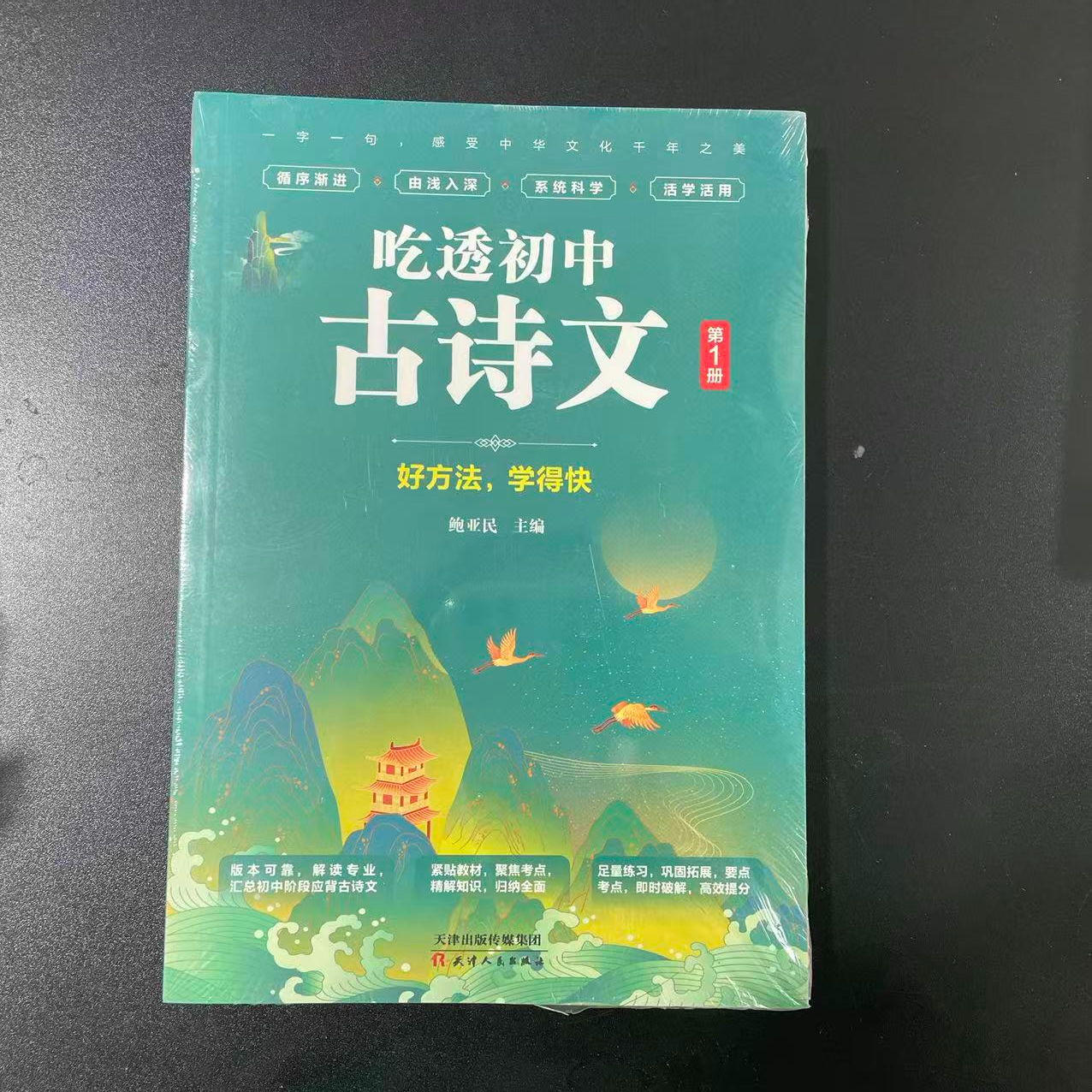 1010【尾单瑕疵】吃透初中的古诗文一套3本