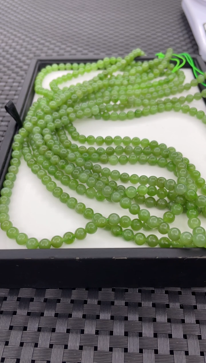 和田玉未镶嵌项链108挂件链 （多样性发一件）PP61