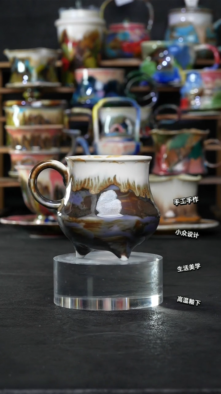 设计师款景德镇森涩手创陶瓷（食品级）327