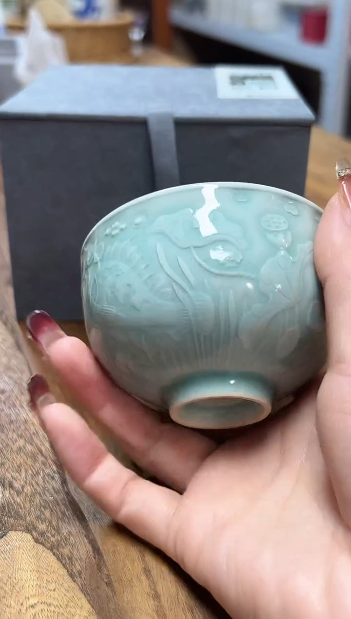 【闪购商品】杯子TC10699鱼藻杯    