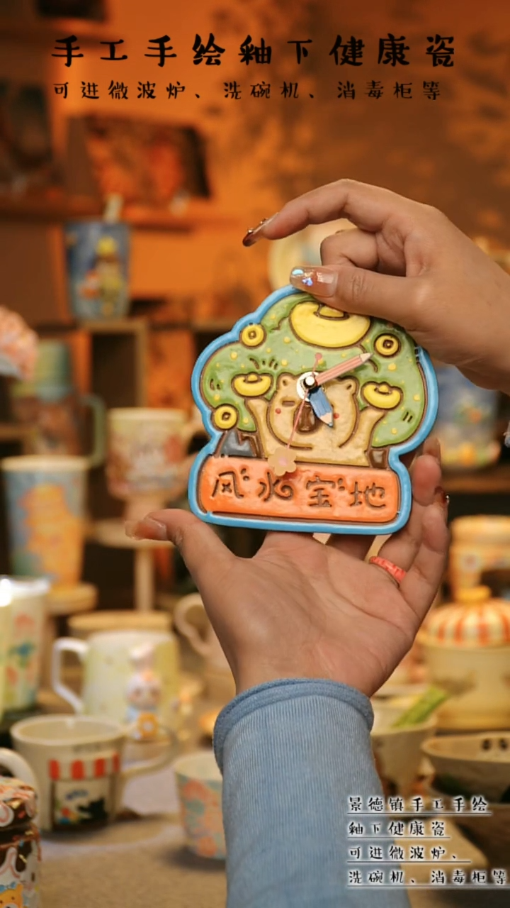 【闪购商品】杯景德镇高温釉下彩&W1200