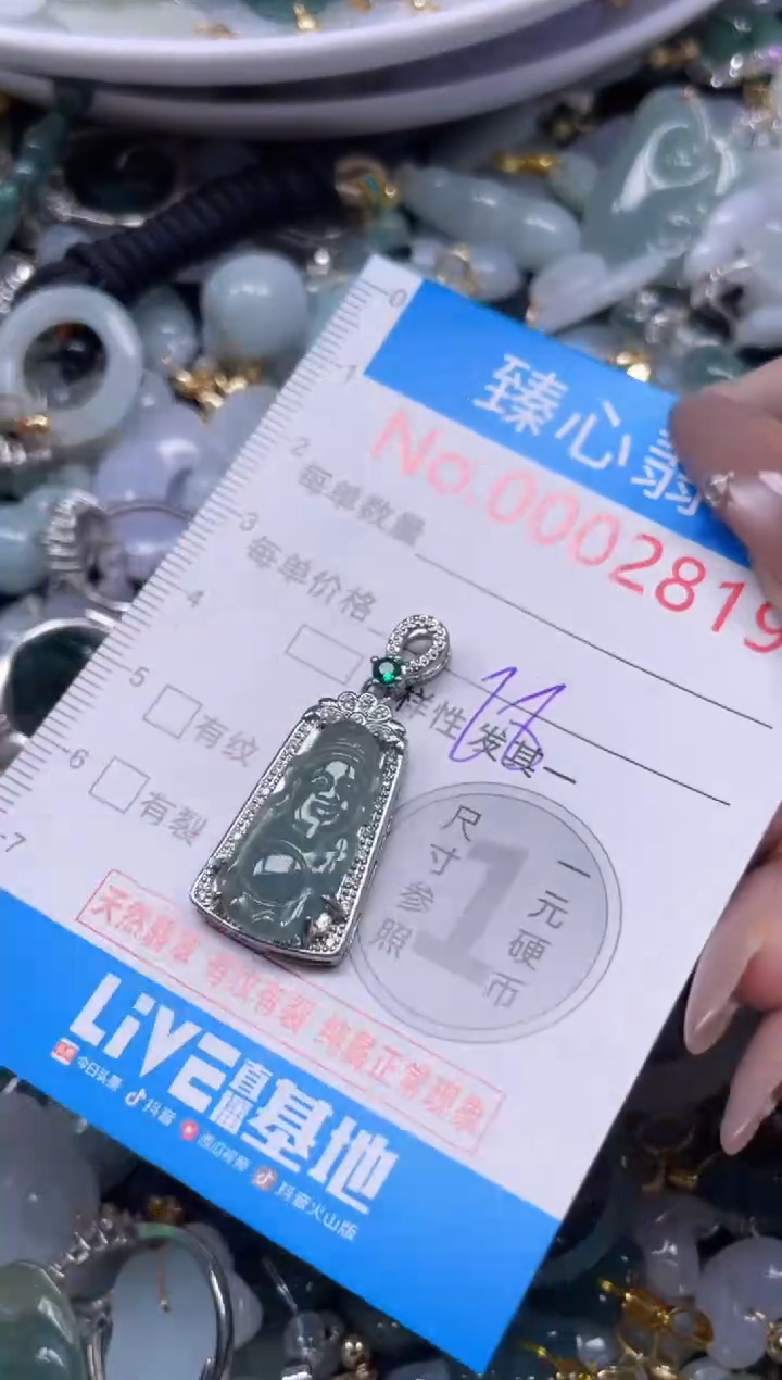 颈饰未镶嵌翡翠2819