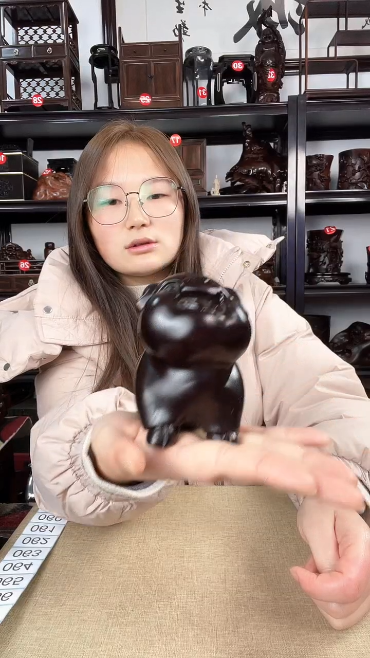 【闪购商品】木1431瑕疵老李红木工艺品