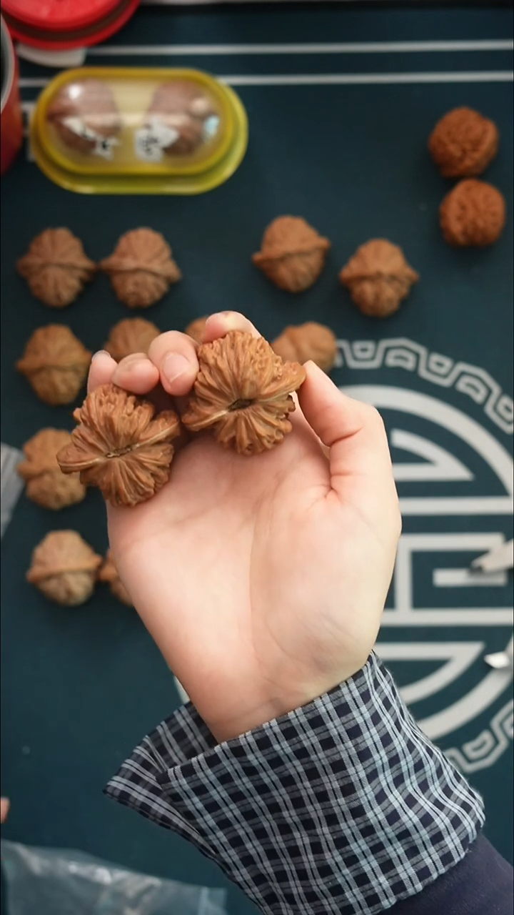 吊坠文玩核桃四座楼44全