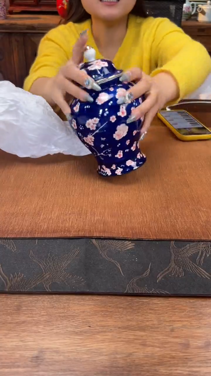 金属直播间专属福利价茶叶罐