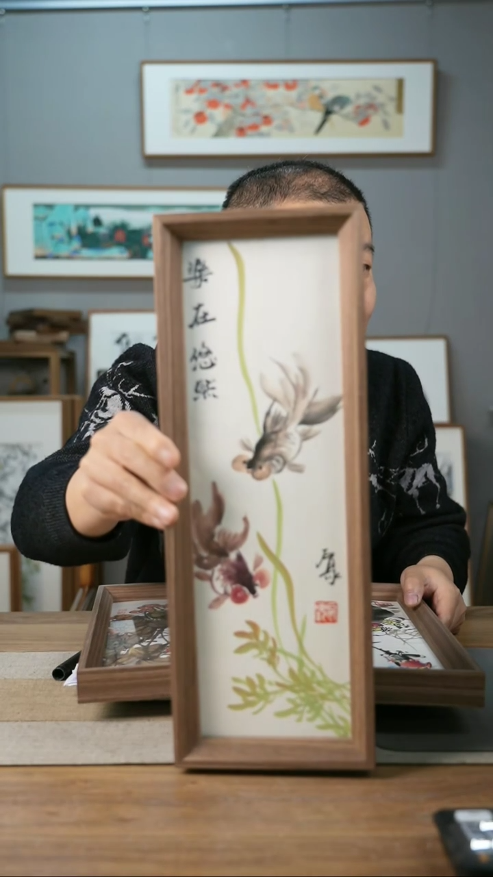 【闪购商品】书法协会会员老师带框作品-