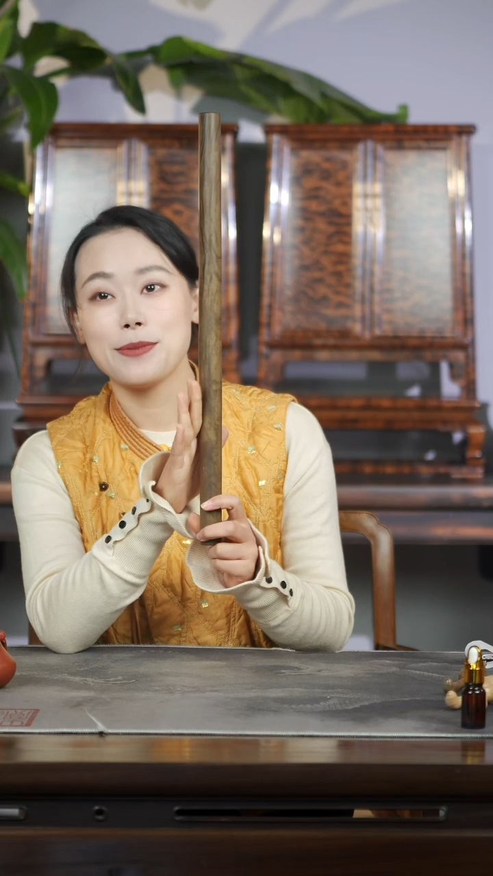 金丝楠原木满花木棍
