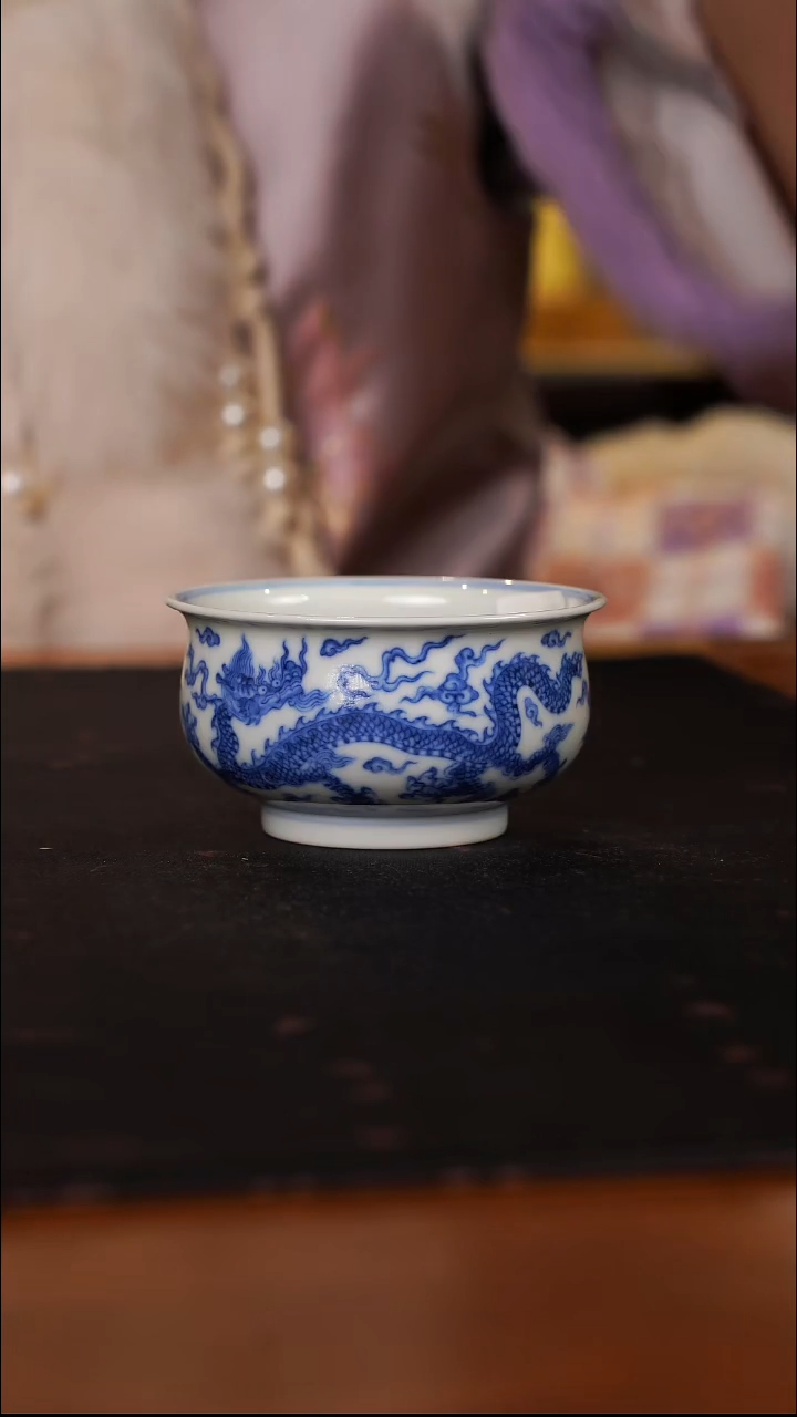 望月怀古陶瓷主人杯