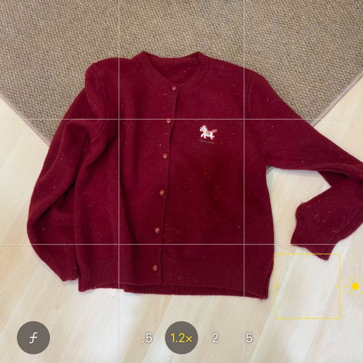 【阿婷家】@222新款喜庆小白马针织毛衣 