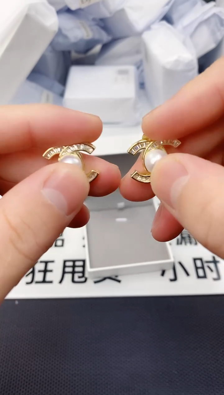 未镶嵌耳饰淡水珍珠ED1080