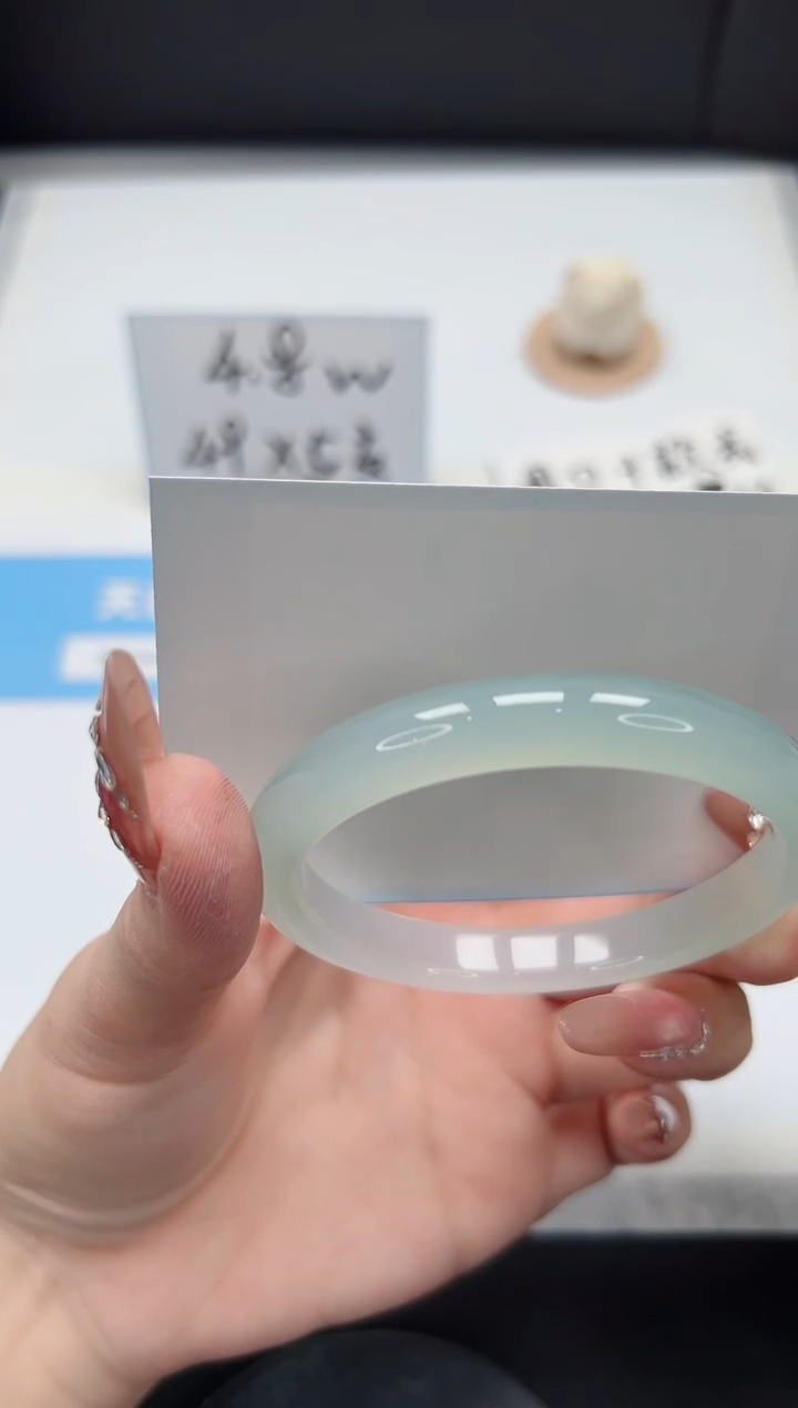 【闪购商品】石英质玉手镯未镶嵌234/晴水56.5