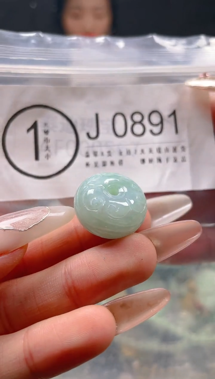 【闪购商品】翡翠颈饰未镶嵌/J/翡翠A货一图一物