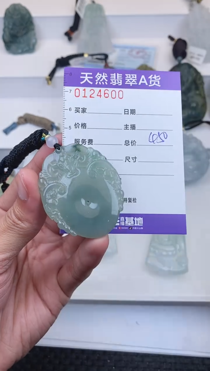 【闪购商品】翡翠颈饰未镶嵌         600