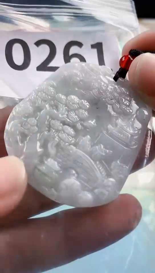 【闪购商品】翡翠颈饰未镶嵌天然翡翠吊坠挂件