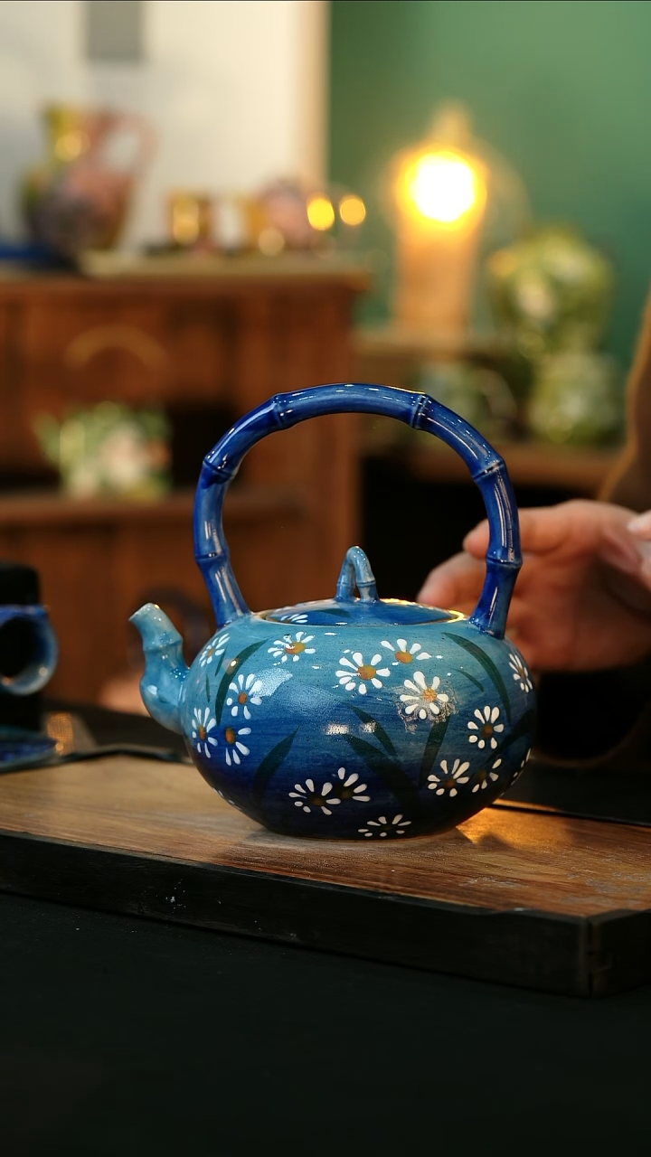 【闪购商品】杯手绘心瓷陶瓷浮力