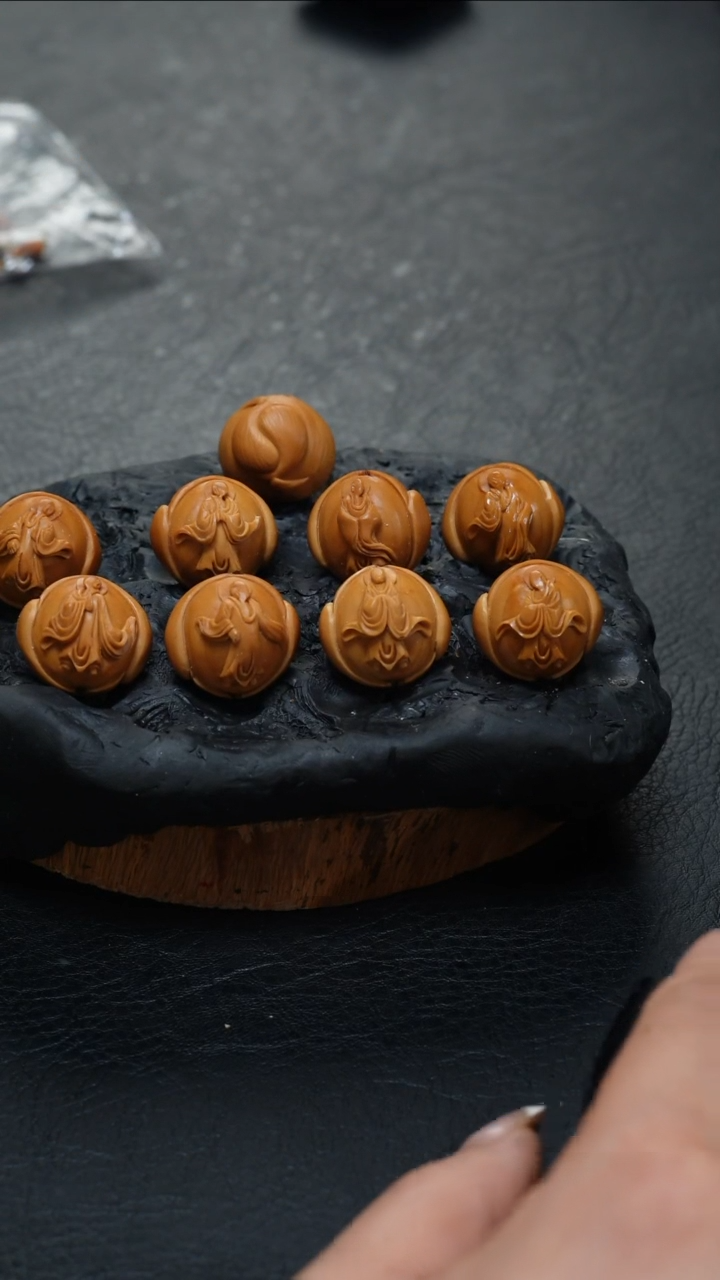 橄榄核手串铁*瘩 橄榄核++