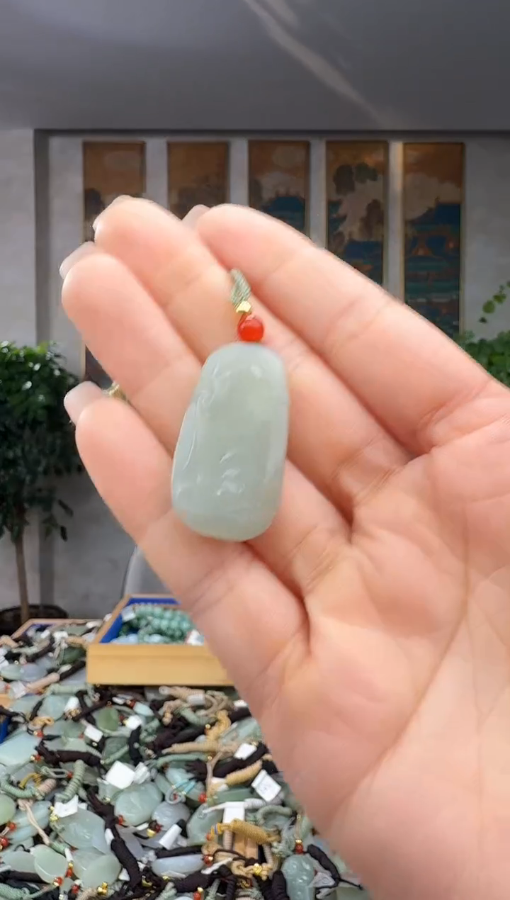 颈饰未镶嵌和田玉拍一发一多样性发货