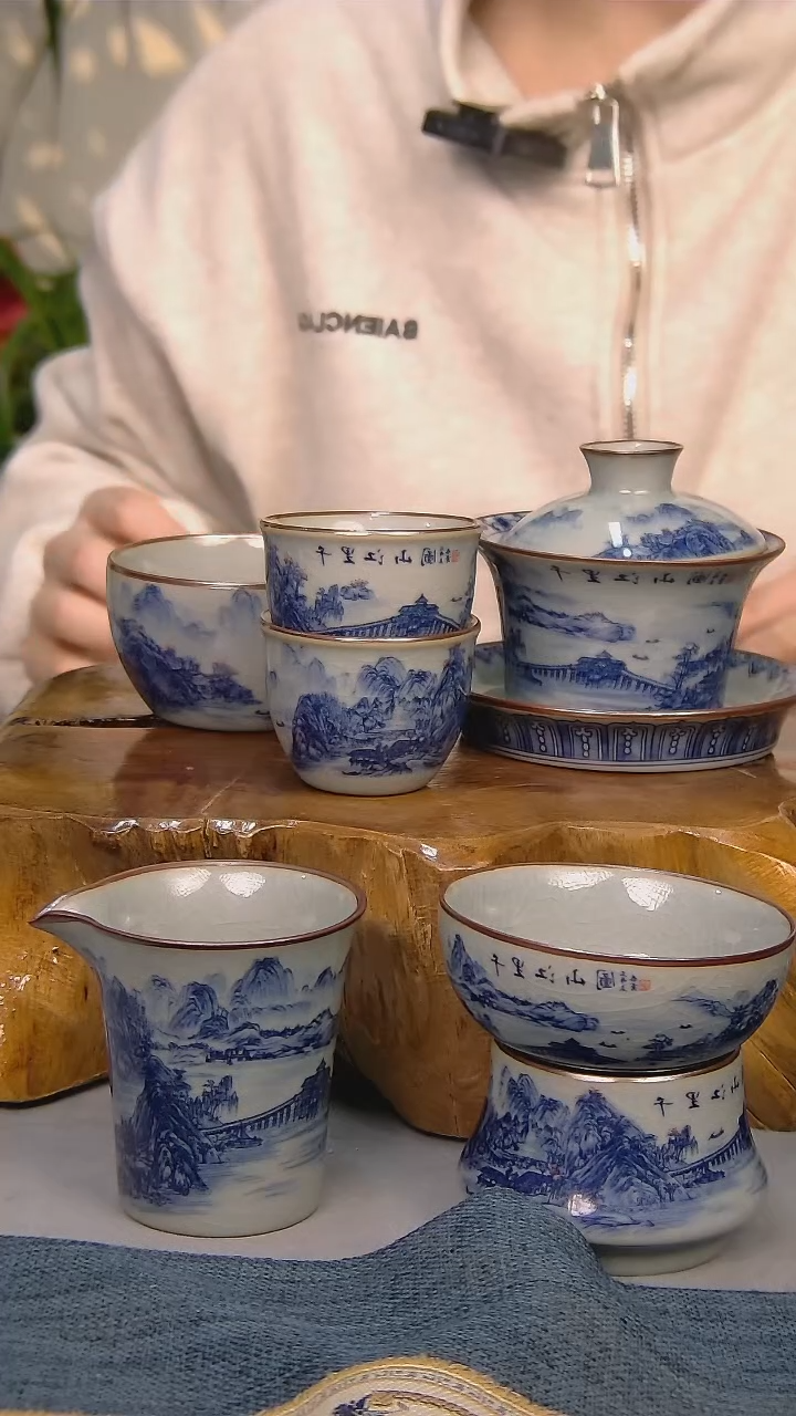 【闪购商品】简装家用款6件套 陶瓷家用茶具系列