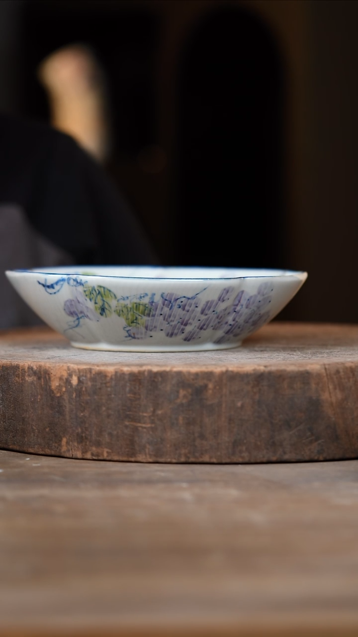 瓷片景德镇高温釉下彩（食品级）