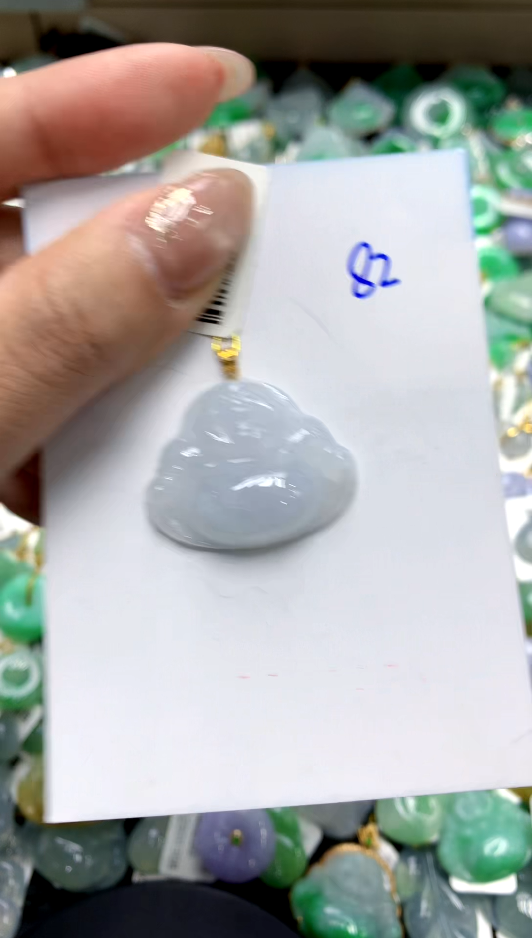 【闪购商品】翡翠颈饰18K金镶嵌11111111111111111