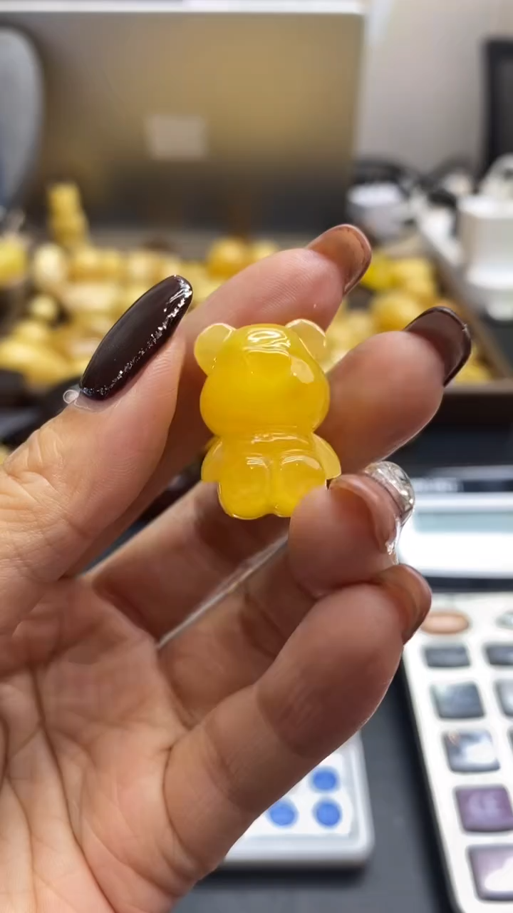 琥珀未镶嵌珠宝奇石723