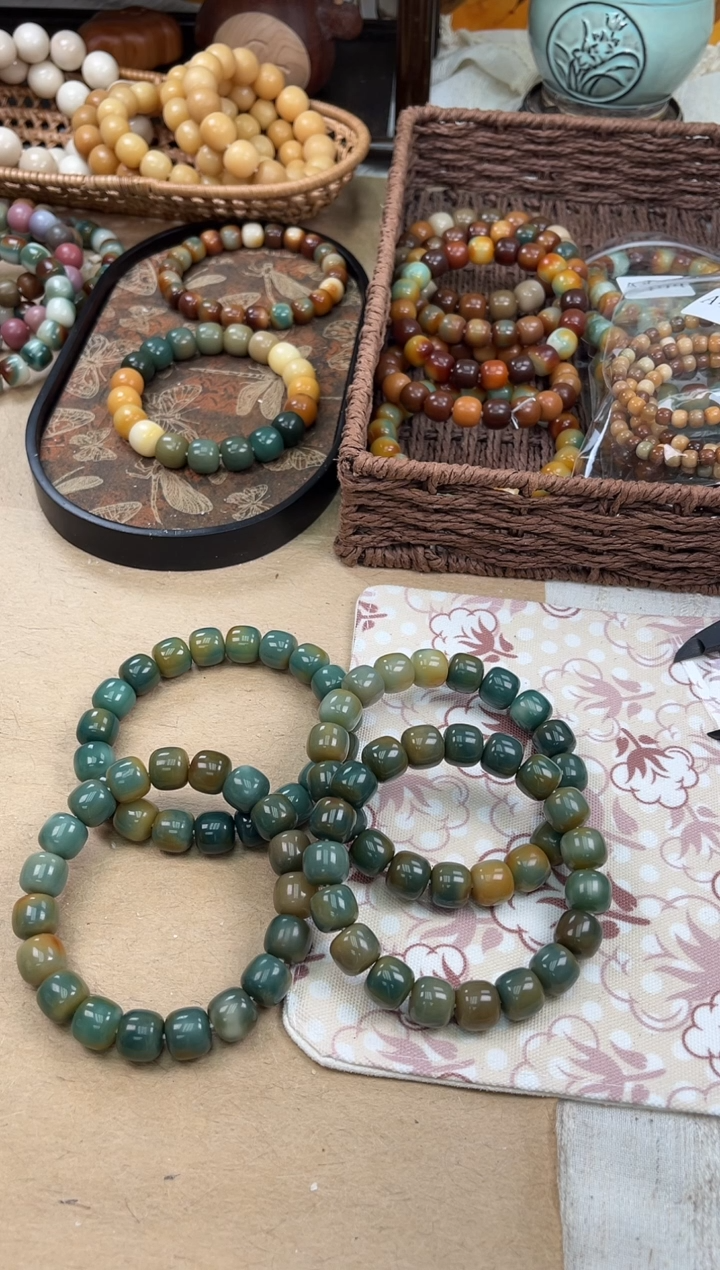 手串菩提根/象牙果a465 卡14 干磨+机抛