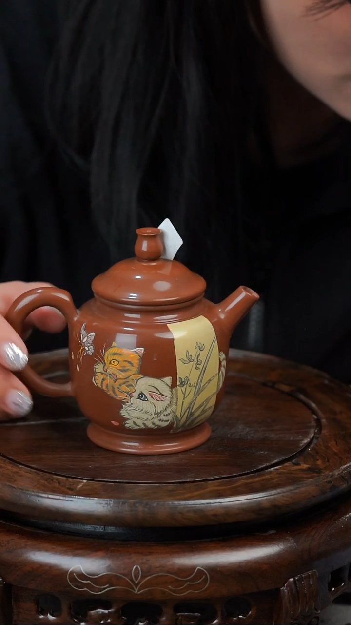 壶黄倩建水紫陶微瑕完品407