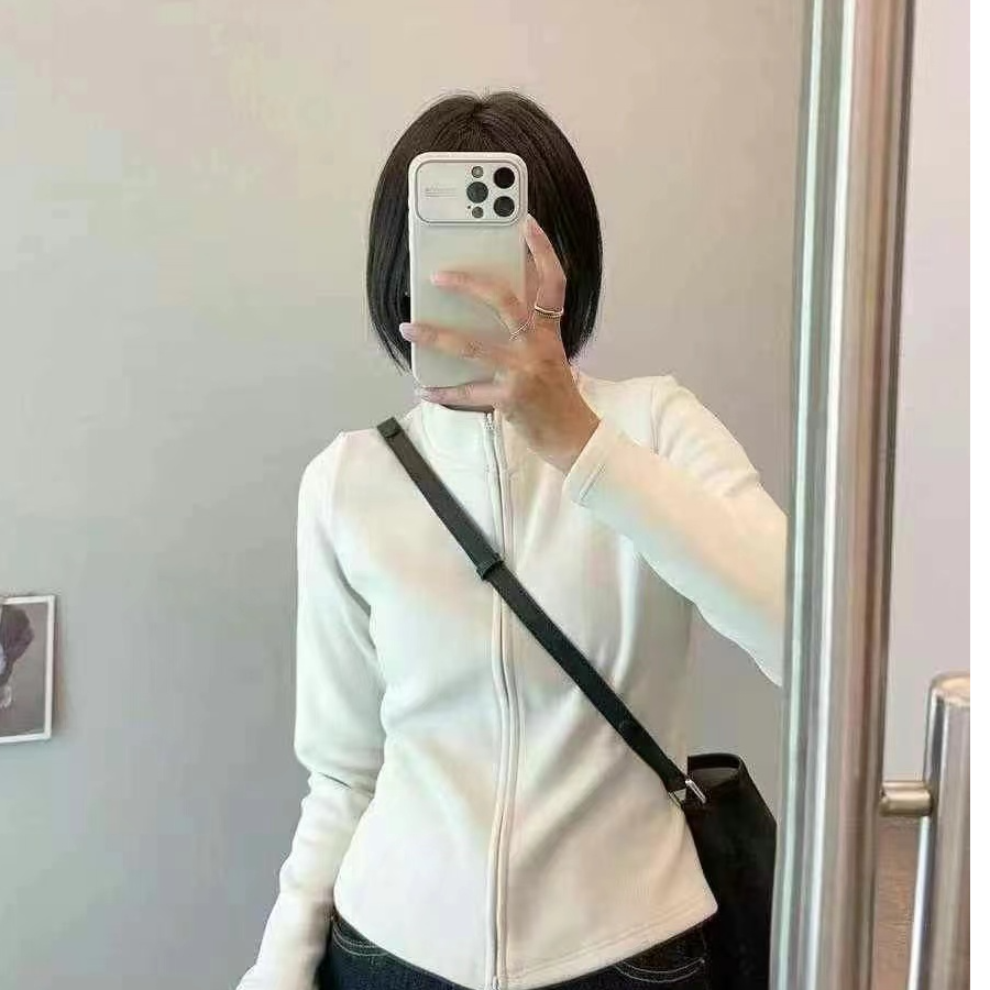 超显身材！超细腻双面科技轻便女士夹克外套