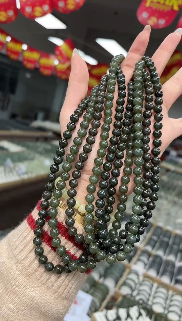 项链未镶嵌和田玉A-2多样性发其一