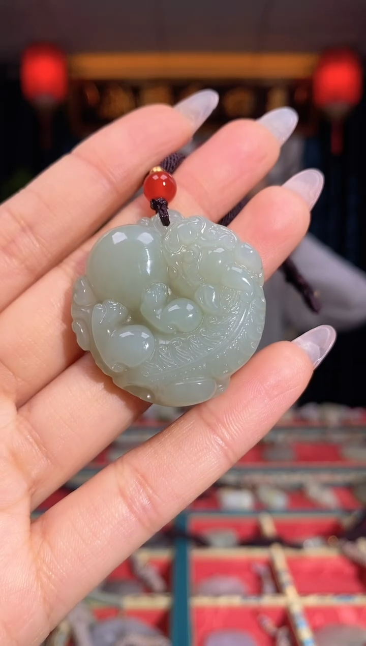 【闪购商品】和田玉颈饰未镶嵌有求必应