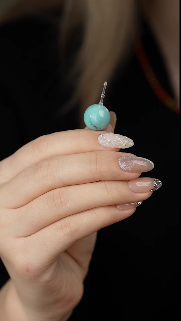 【闪购商品】绿松石单珠未镶嵌N02（多样性发一件）13mm+