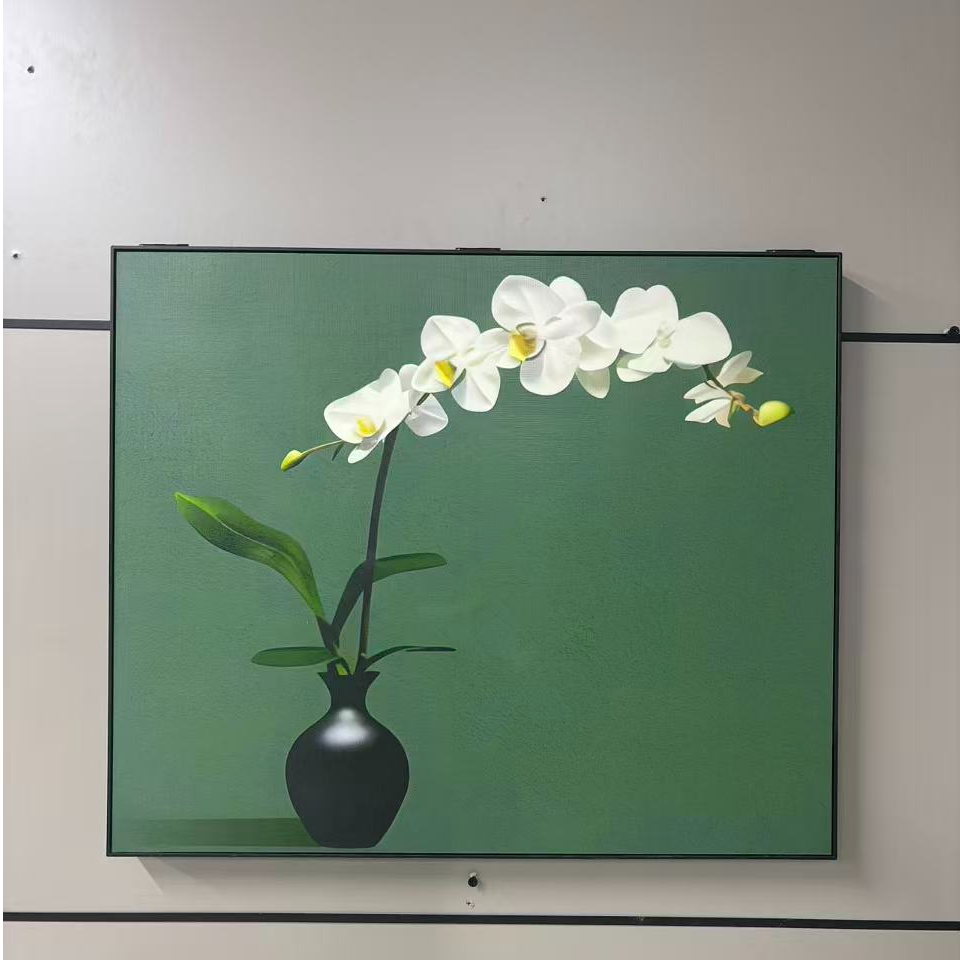 331中古风蝴蝶兰花卉轻法式复古电表箱