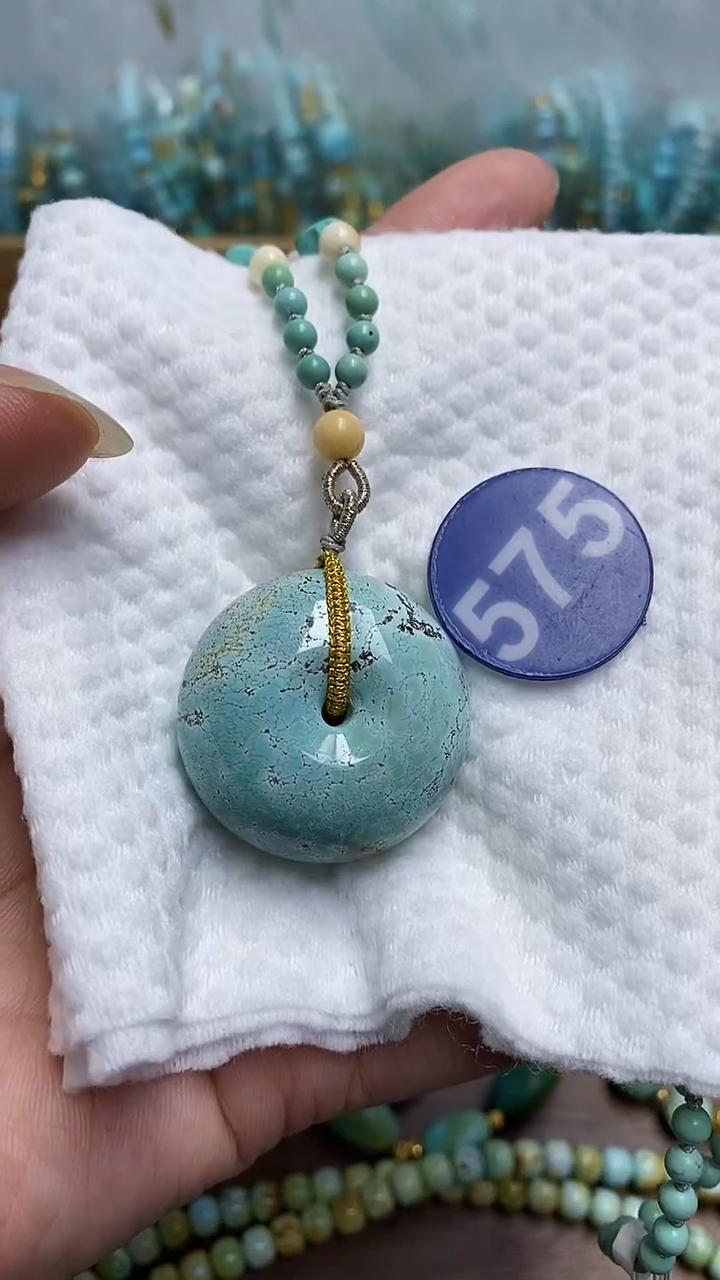 【闪购商品】绿松石项链未镶嵌575