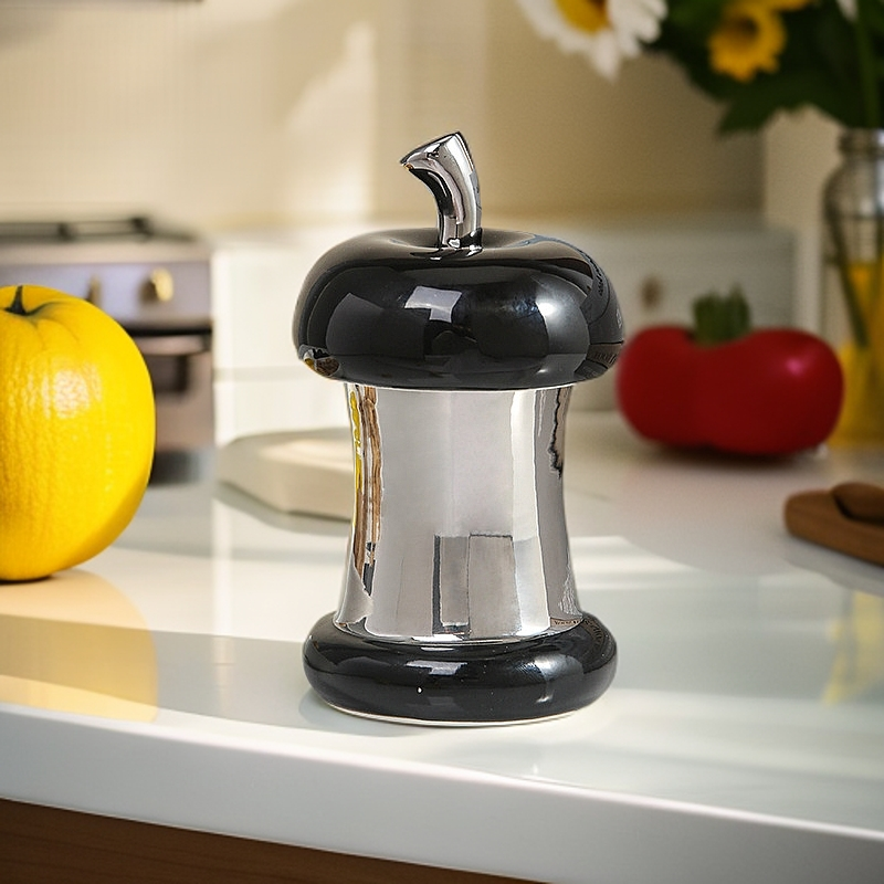 牙签盒家用创意高档个性牙签筒带盖防尘苹果树高颜值牙签收纳盒