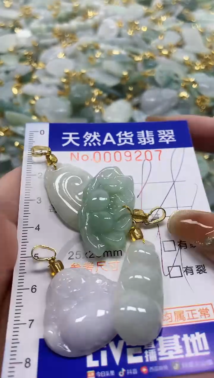 颈饰未镶嵌翡翠天然A货翡翠