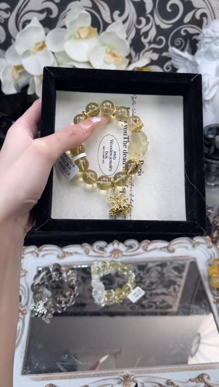 【闪购商品】水晶手链未镶嵌天然水晶 多样性发货