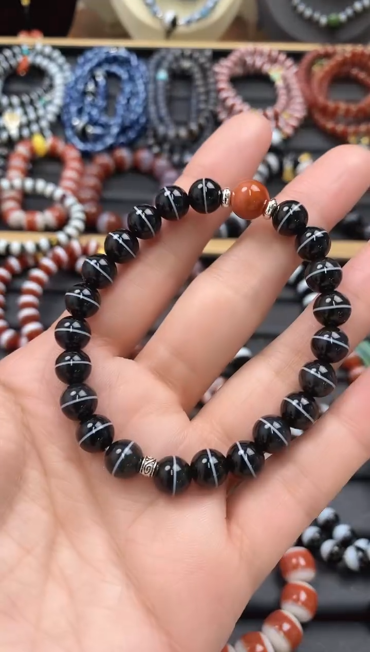 【闪购商品】玛瑙/玉髓手串未镶嵌手串