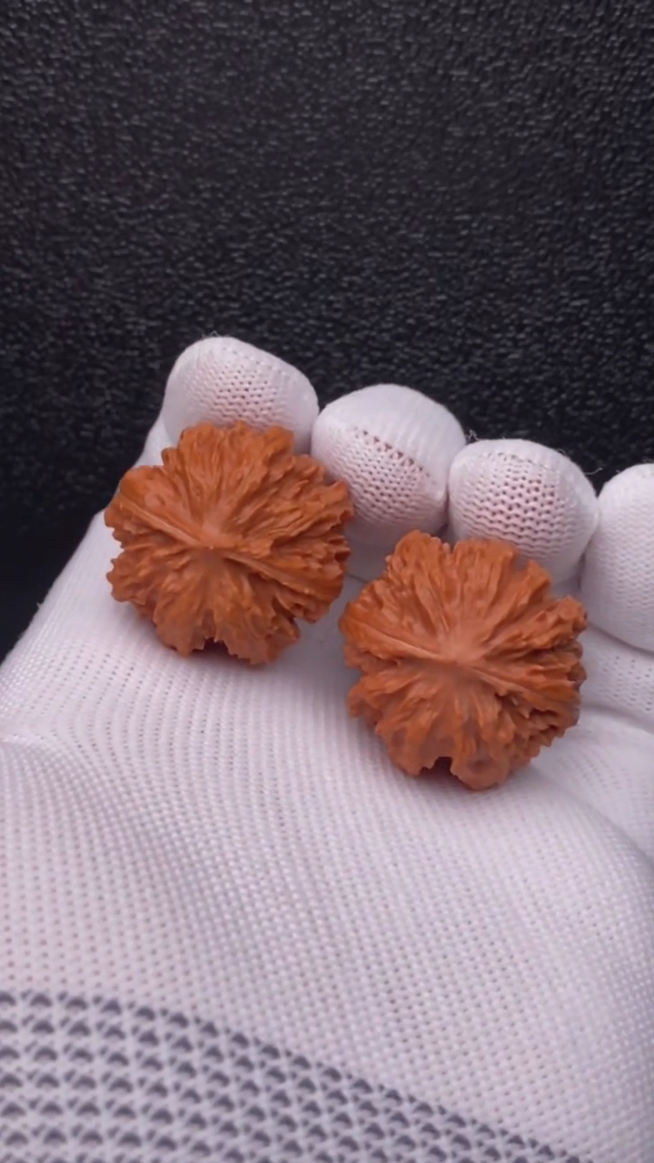 【闪购商品】文玩核桃把件磨盘八棱