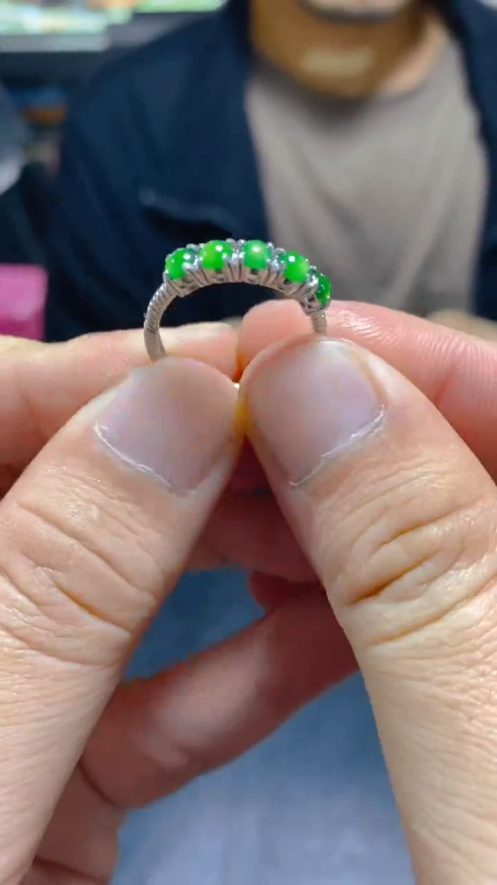 【闪购商品】翡翠戒指未镶嵌0011211844多样性发一